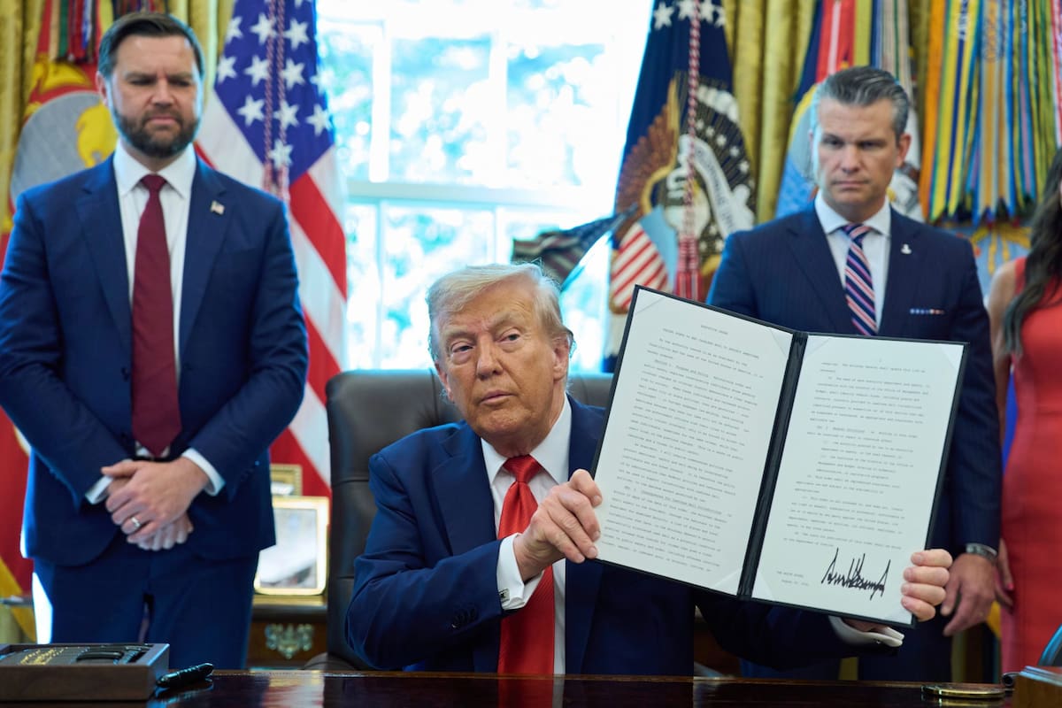 Trump renombrará al Departamento de Defensa como Departamento de Guerra