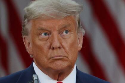 Trump tuiteó el lunes: "¡Gané las elecciones!".