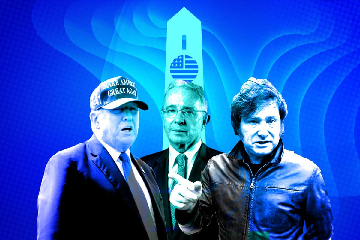 Trump, Uribe y Milei