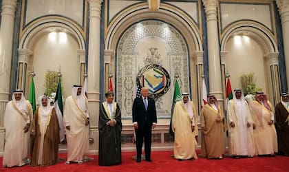 Trump visitó Arabia Saudita en 2025