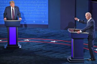 Trump vs. Biden: chicanas y los cruces más destacados del debate presidencial