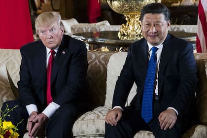 Trump y el presidente chino Xi Jinping, en una dura pelea comercial