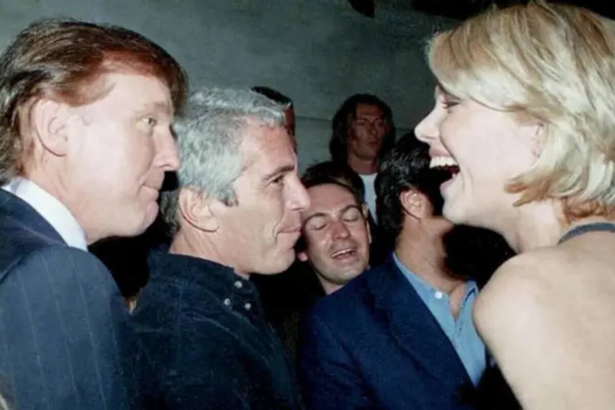 Trump y Epstein en una imagen de la década de los 90