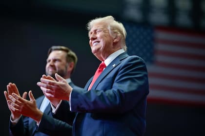 Trump y JD Vance buscarán ser elegidos en los comicios presidenciales de noviembre