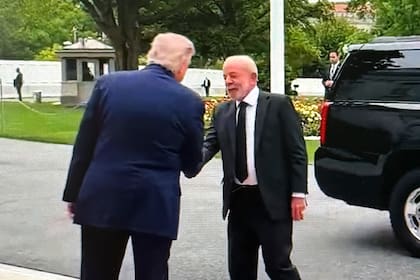 Trump y Lula durante una visita del mandatario brasileño a la Casa Blanca, el 7 de mayo