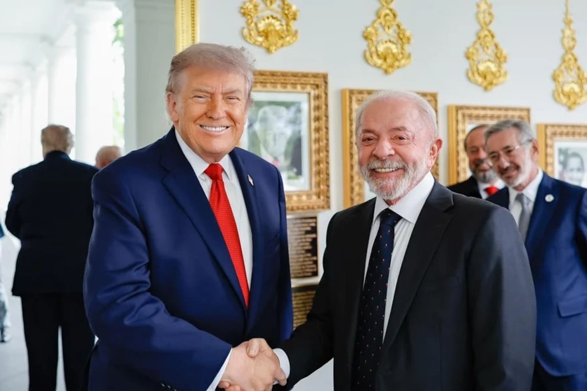 Trump recibe a Lula en la Casa Blanca para apuntalar una relación marcada por rispideces y altibajos
