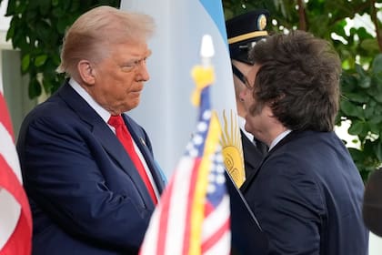 Trump y Milei en la Casa Blanca