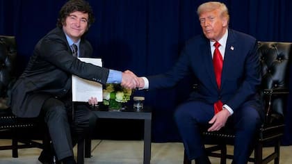 Trump y Milei en Nueva York