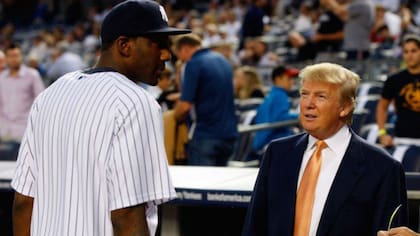 Trump y su fanatismo por los New York Yankees