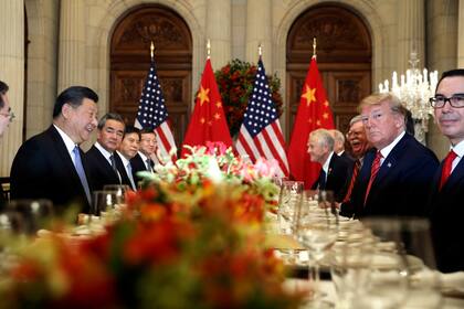 Trump y Xi, durante su encuentro en Buenos Aires
