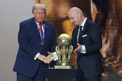 Trump ya había sido distinguido por Infantino con el Premio de la Paz de la FIFA