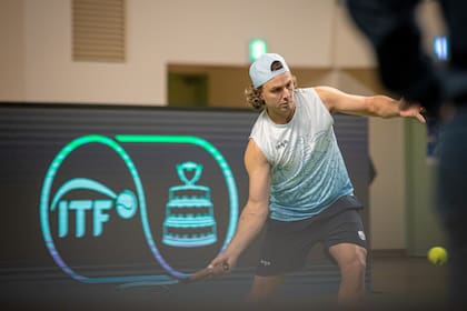 Trungelliti busca ser uno de los jugadores argentinos más veteranos en ganar un partido de single en la Copa Davis