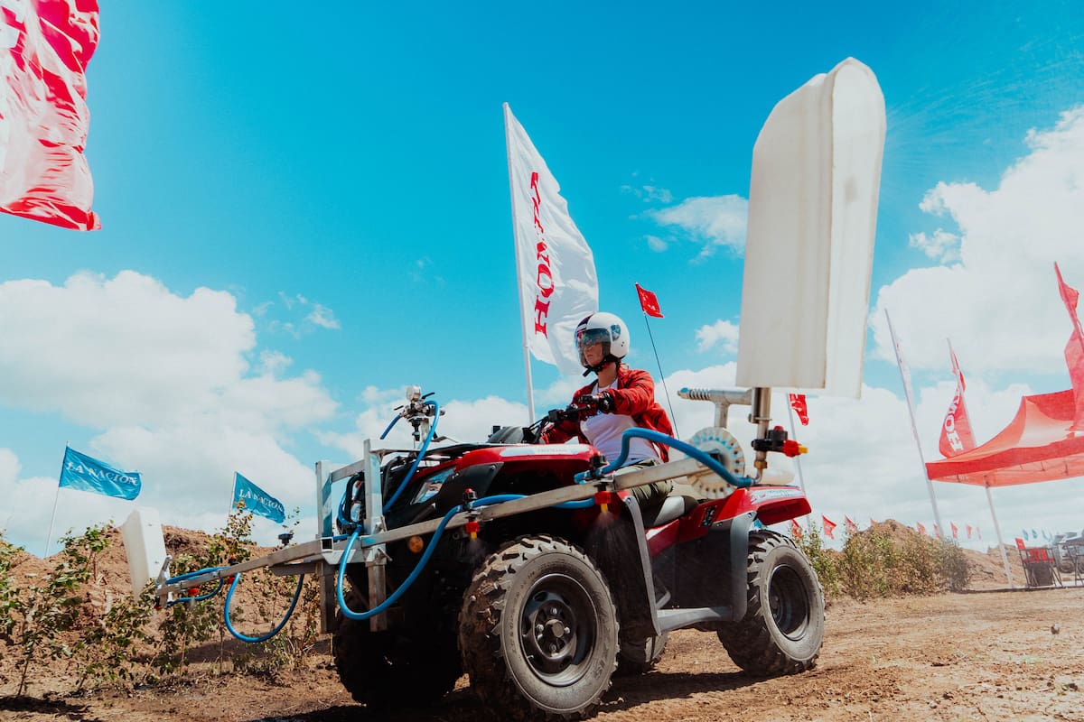 TRX420. El primer cuatriciclo nacional de Honda, de perfil utilitario.