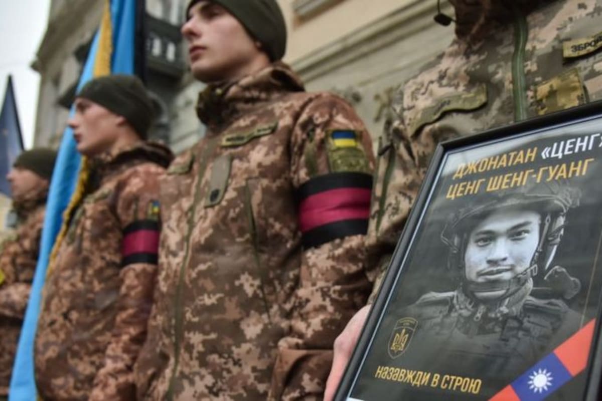 Tseng Sheng-guang murió en noviembre mientras luchaba para la legión extranjera de Ucrania