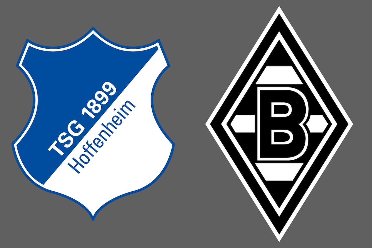 TSG Hoffenheim y Borussia Mönchengladbach disputaron uno de los encuentros de la jornada del fútbol aleman