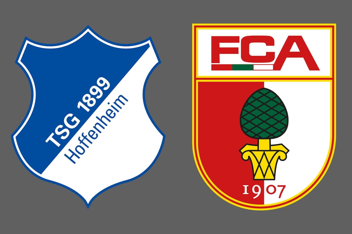 TSG Hoffenheim y FC Augsburg disputaron uno de los encuentros de la jornada del fútbol aleman