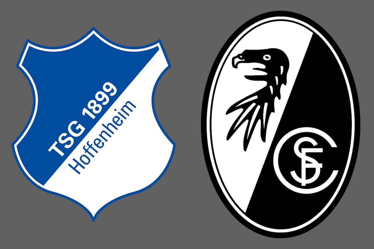 TSG Hoffenheim y SC Freiburg disputaron uno de los encuentros de la jornada del fútbol aleman