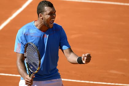 Tsonga vino a la Argentina a jugar la Davis en 2013