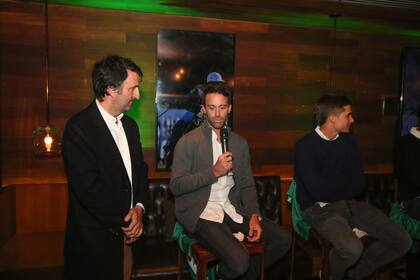 "Tucán" Pereyra Iraola y Facundo Pieres en la presentación