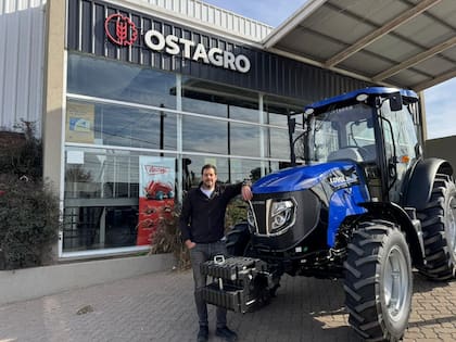 Tucci vende un 90% de industria nacional y desde mediados del año pasado sumó un 10% de importado, en especial tractores chinos de 120HP, que es lo que más se busca en el mercado