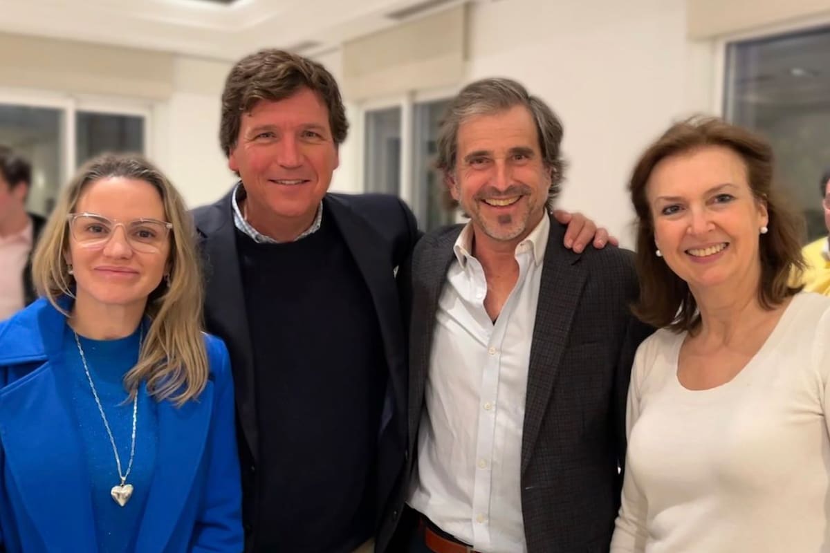 Tucker Carlson en la Argentina