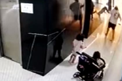 Tucumán: un hombre golpeó a un perro que se acercó a su hija mientras caminaba por la hall de un edificio