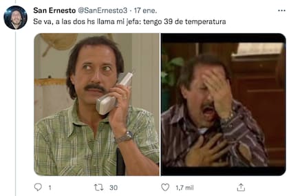 “Se va, a las dos hs llama mi jefa: tengo 39 de temperatura”