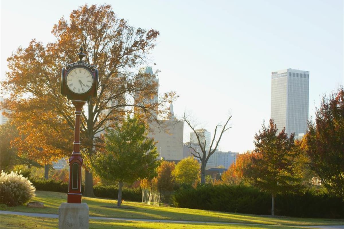 Tulsa está ubicada en la esquina noreste del estado de Oklahoma