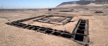 Tumba de la reina Merneith (Meret-Neith) al sur de Egipto
