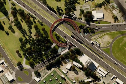 Túnel vehicular y un anillo peatonal que conectará el Bajo Belgrano con Aeroparque