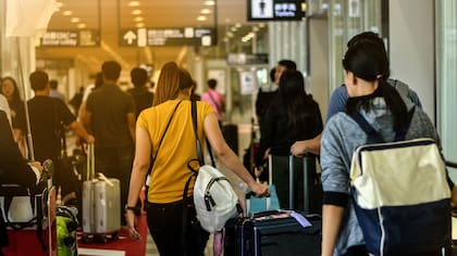 Turistas en España
