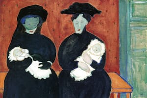 Twins, de Marianne Werefkin, c. 1939