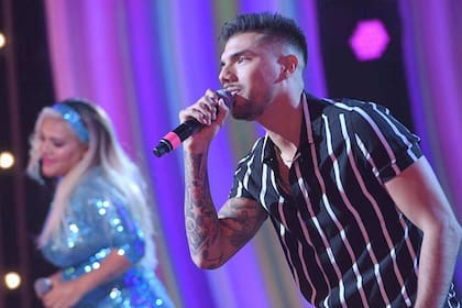 Tyago Griffo junto a su madre, Gladys, la bomba tucumana