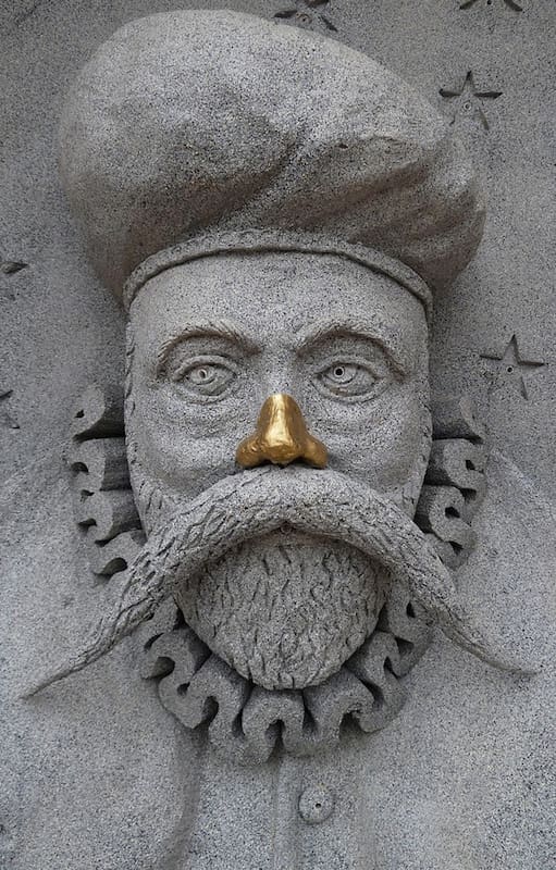 Tycho Brahe inmortalizado con su nariz de oro