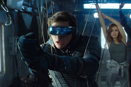 Tye Sheridan y Olivia Cooke, los jóvenes protagonistas de esta nueva aventura futurista de Spielberg