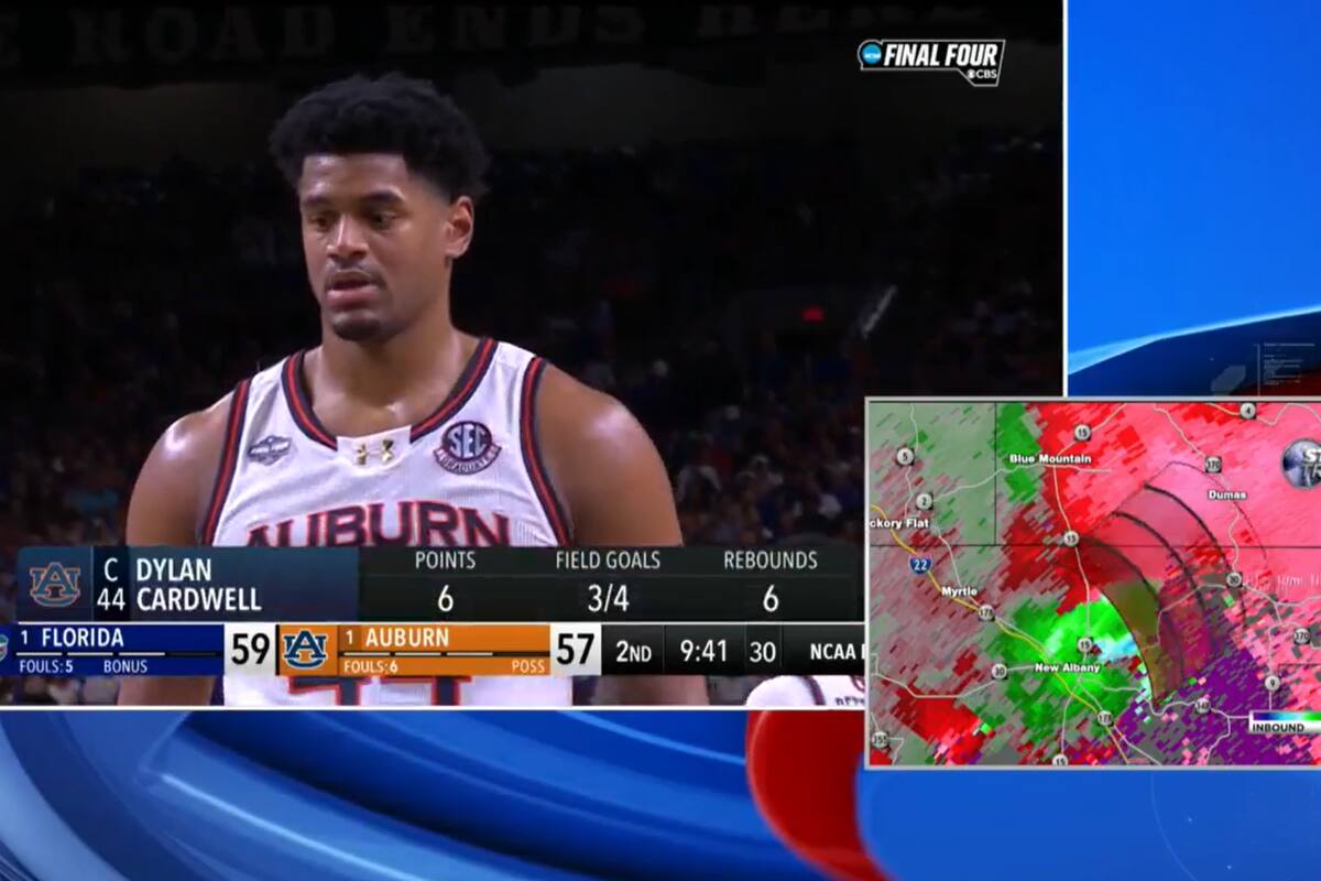 Tyler Eliasen interrumpió la transmisión para alertar sobre un tornado que dejó varias víctimas fatales en el sur de Estados Unidos.