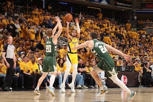 NBA: Indiana Pacers le ganó a Milwaukee Bucks en la prórroga y se adelantó en la serie