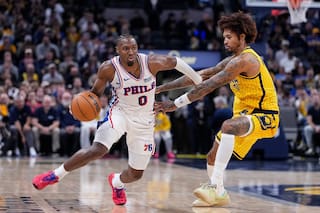 Maxey anota 27 puntos y guía a los 76ers a vencer 114-109 a los Pacers