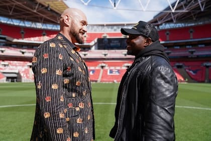 Tyson Fury y Dillian Whyte, y una pelea de boxeo histórica en Wembley para este sábado