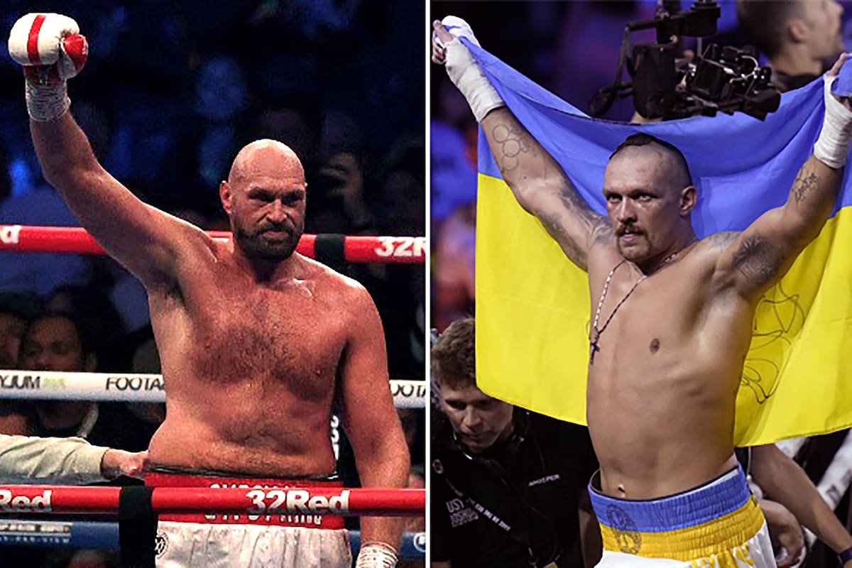 Tyson Fury y Oleksandr Usyk, la pelea soñada ¿un día antes de la final del Mundial?