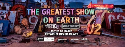 U2 regresa en marzo a la Argentina