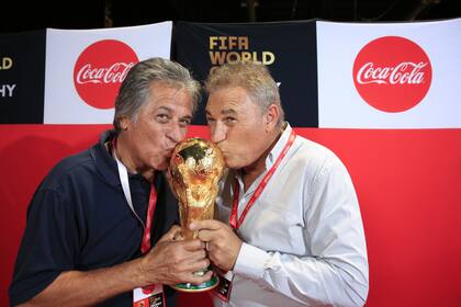 Ubaldo Fillol y Nery Pumpido, campeones en 1978 y 1986 respectivamente