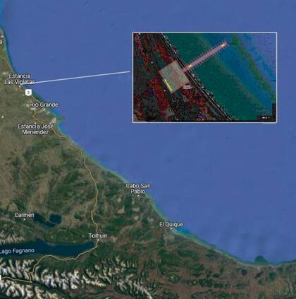 Ubicación del Puerto de Rio Grande, a cargo de Mirgor