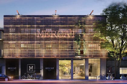 Ubicado en Thames 747, el Mercat Villa Crespo tendrá tres pisos y aseguran que en sus 2700 m2 se van a encontrar los mejores productos de la ciudad