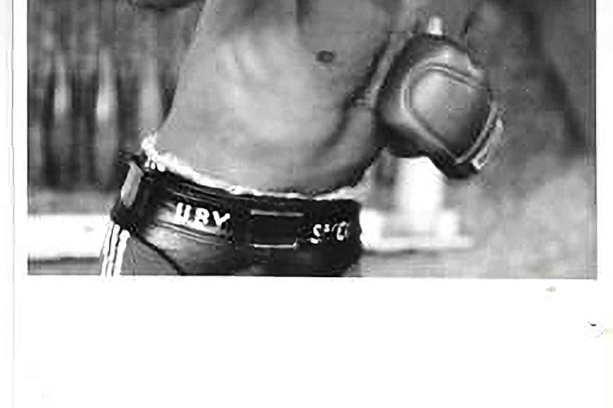 Uby Sacco y su estampa de crack