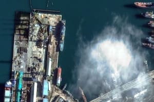 Ucrania ha destruido buques rusos en Crimea