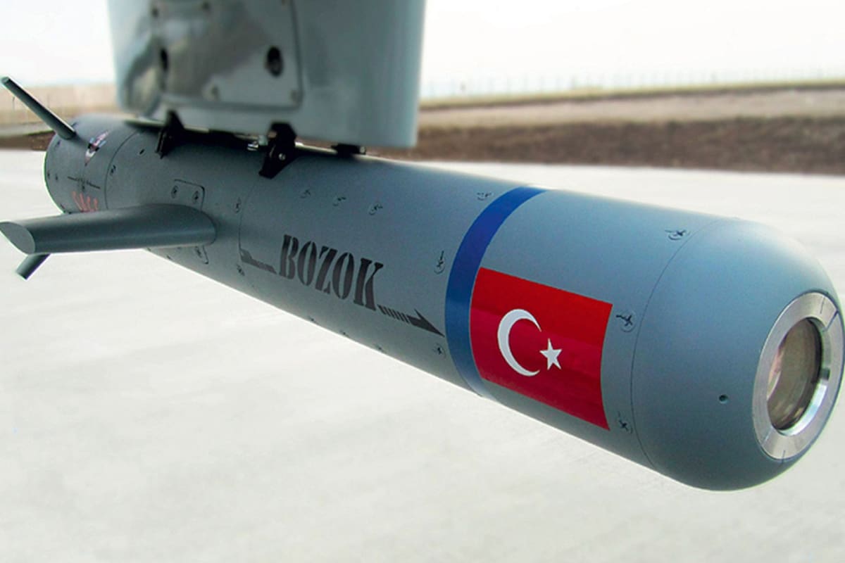 Ucrania se mostró dispuesto a probar a "Bozok" en el campo de batalla, un misil en miniatura y para drones que todavía no fue testeado