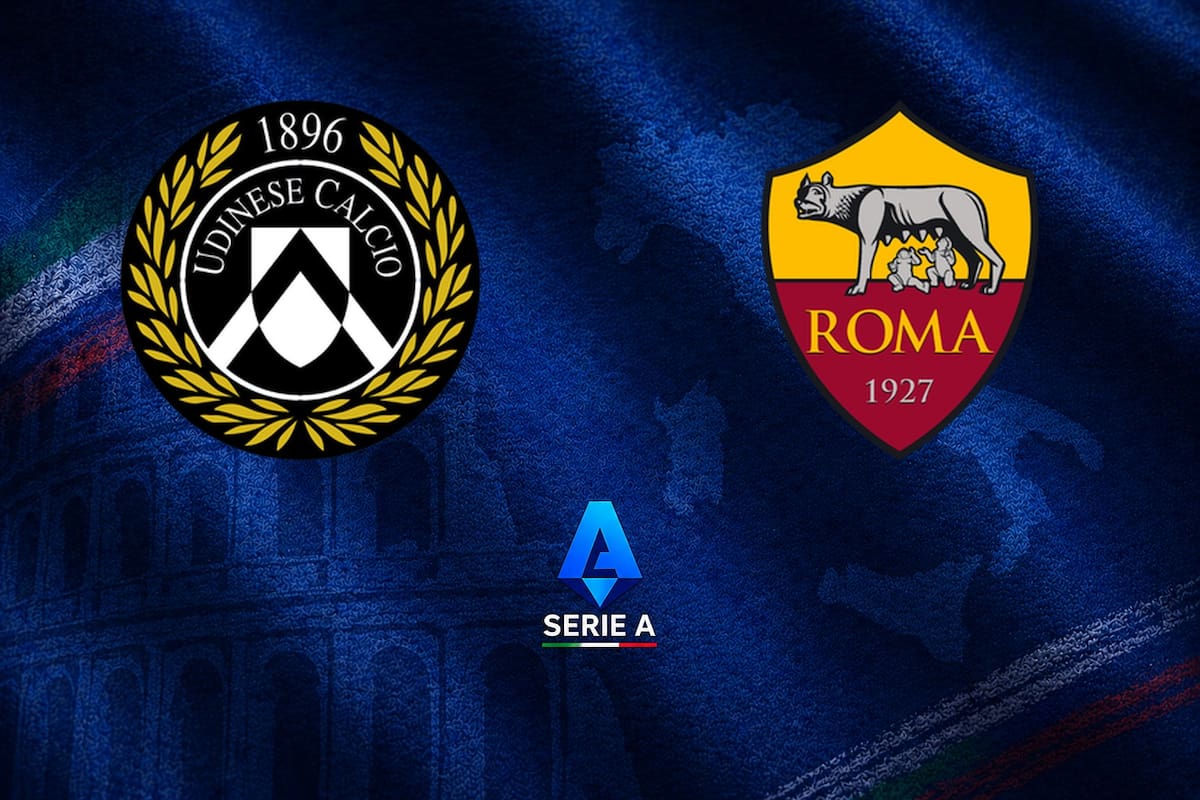 Udinese vs. Roma, por una nueva jornada de la Serie A