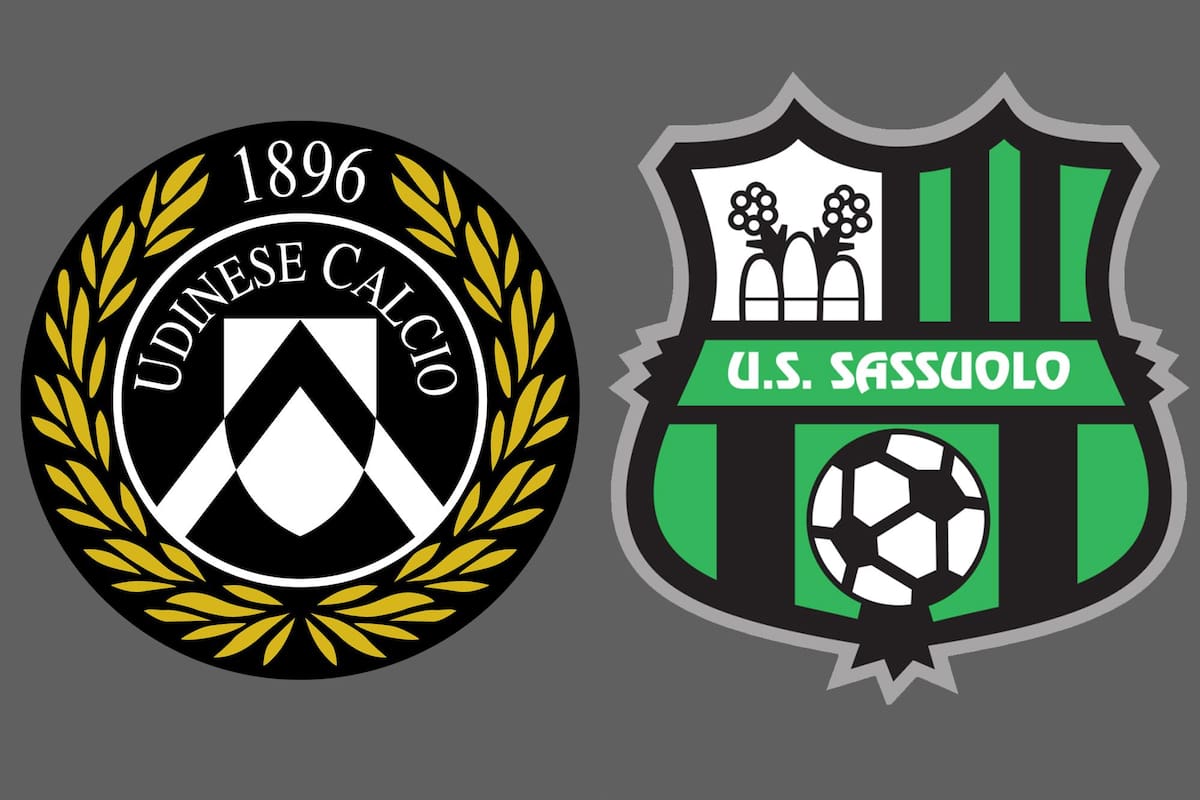Udinese vs. Sassuolo, por una nueva jornada de la Serie A