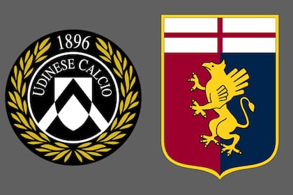 Udinese y Genoa disputaron uno de los encuentros de la jornada del fútbol italiano